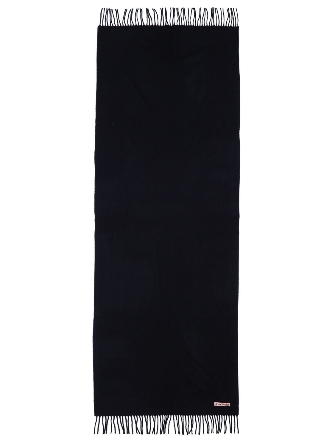 関税送料込 ACNE STUDIOS ロゴ ウール スカーフ マフラー (Acne 関税送料込 ACNE STUDIOS ロゴ ウール スカーフ マフラー (Acne