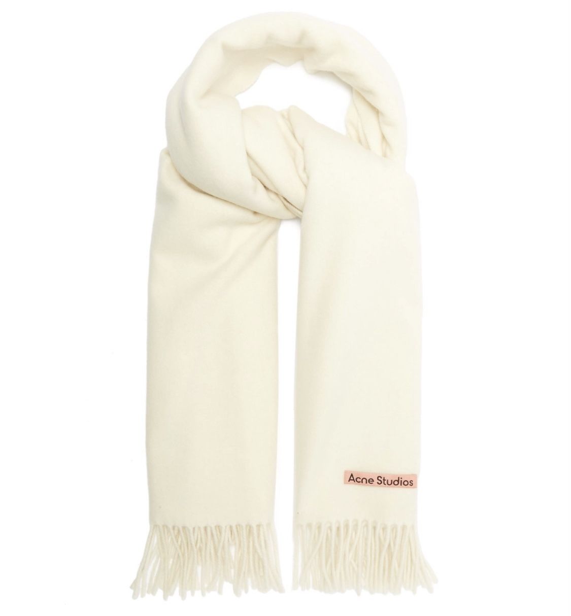 関税送料込 ACNE STUDIOS ロゴ ウール スカーフ マフラー (Acne 関税送料込 ACNE STUDIOS ロゴ ウール スカーフ マフラー (Acne