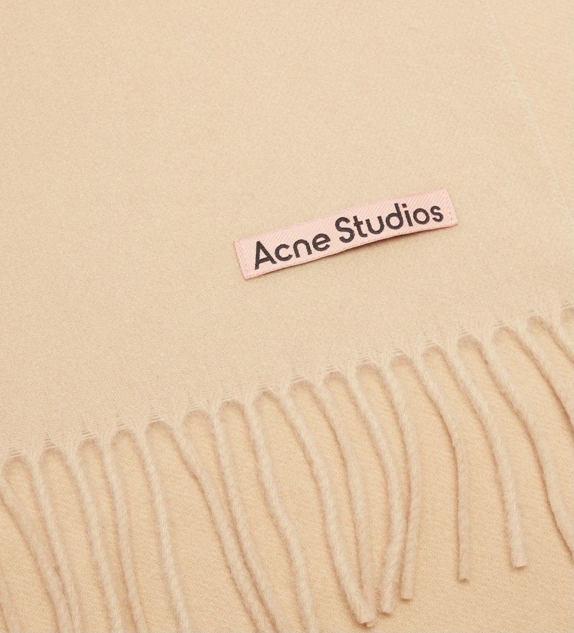 関税送料込 ACNE STUDIOS ロゴ ウール スカーフ マフラー (Acne 関税送料込 ACNE STUDIOS ロゴ ウール スカーフ マフラー (Acne