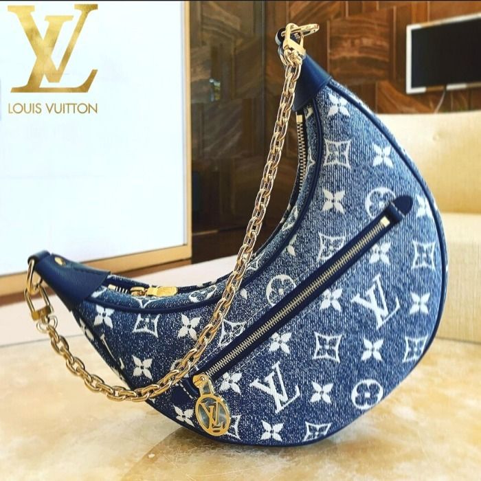 【新品本物】 デニムショルダー LV - ショルダーバッグ