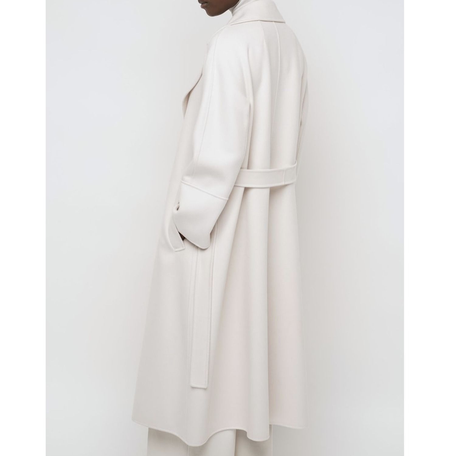 22SS◇'S MaxMara◇ELISA◇ベルト付 ウールロングコート (Max Mara 22SS◇'S MaxMara◇ELISA◇ベルト付 ウールロングコート (Max Mara