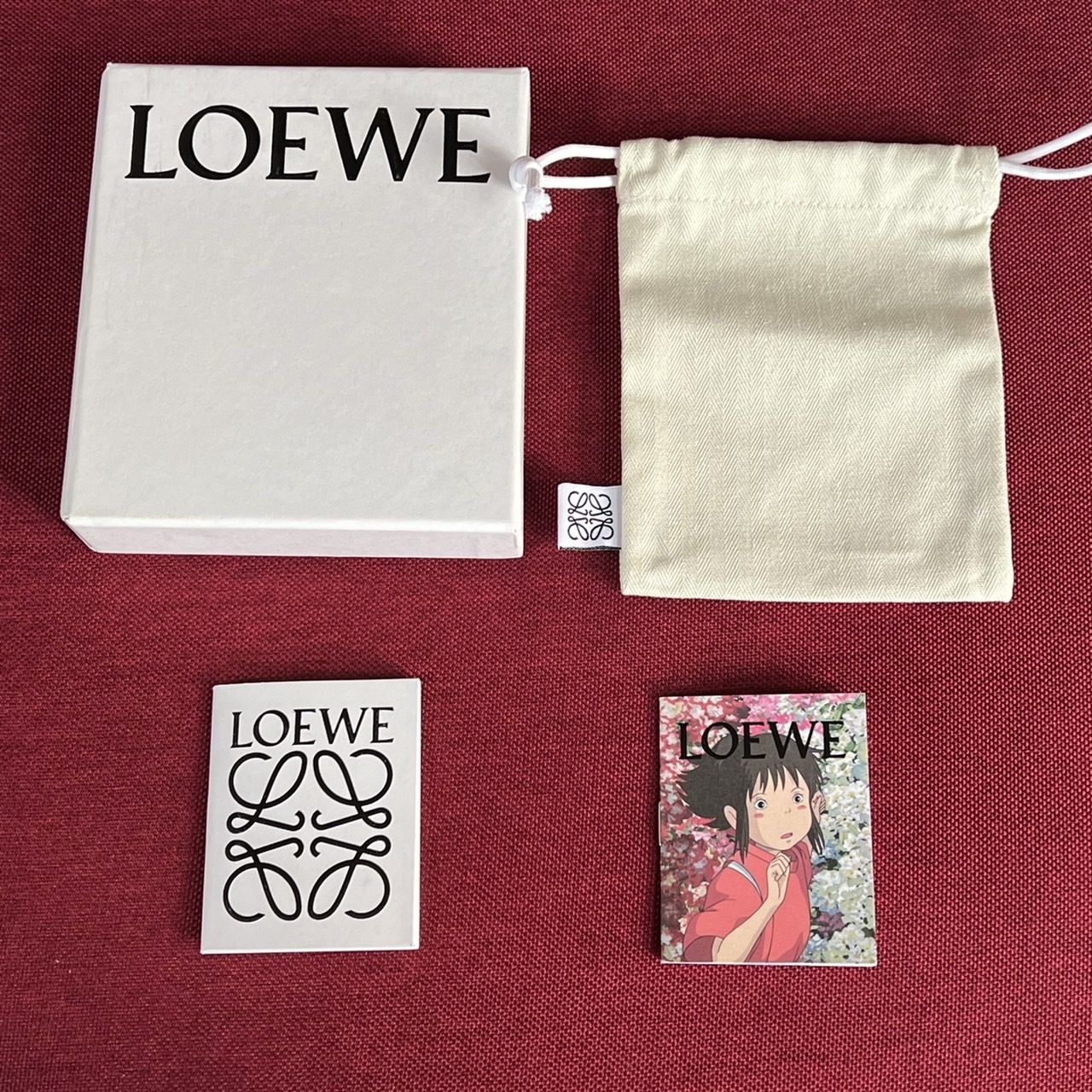 確保済】ロエベ ジブリ 千と千尋の神隠し 財布 カードホルダー (LOEWE ...