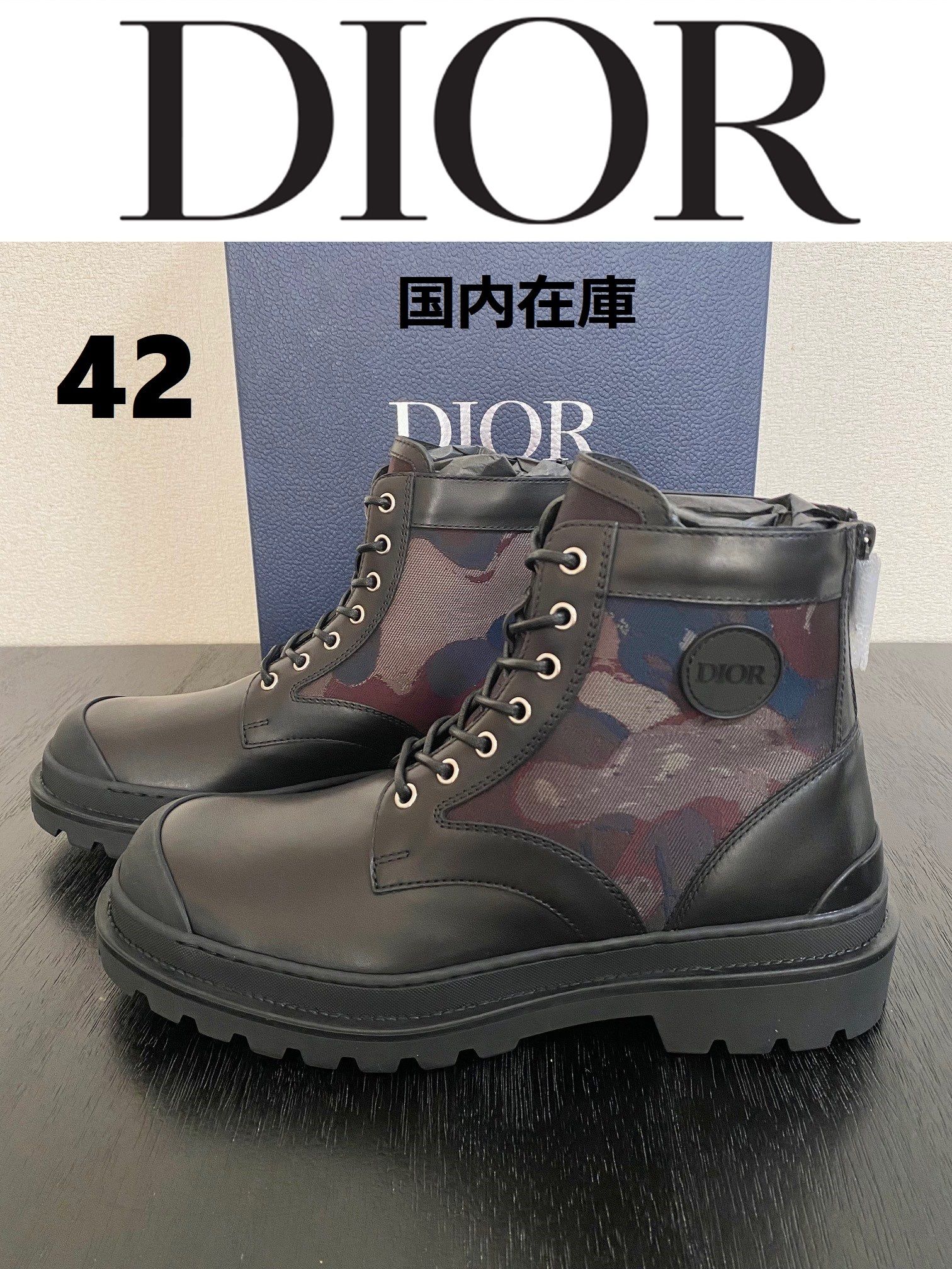 21AW【国内在庫】DIOR ディオール EXPLORER ブーツ カーフスキン (Dior 21AW【国内在庫】DIOR ディオール EXPLORER ブーツ カーフスキン (Dior