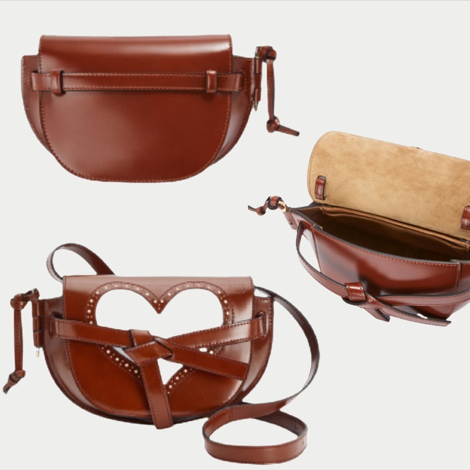 新作 Loewe ハート ゲートデュアル バッグ ミニ スムースカーフ Loewe ショルダーバッグ ポシェット A650n46x16 Buyma