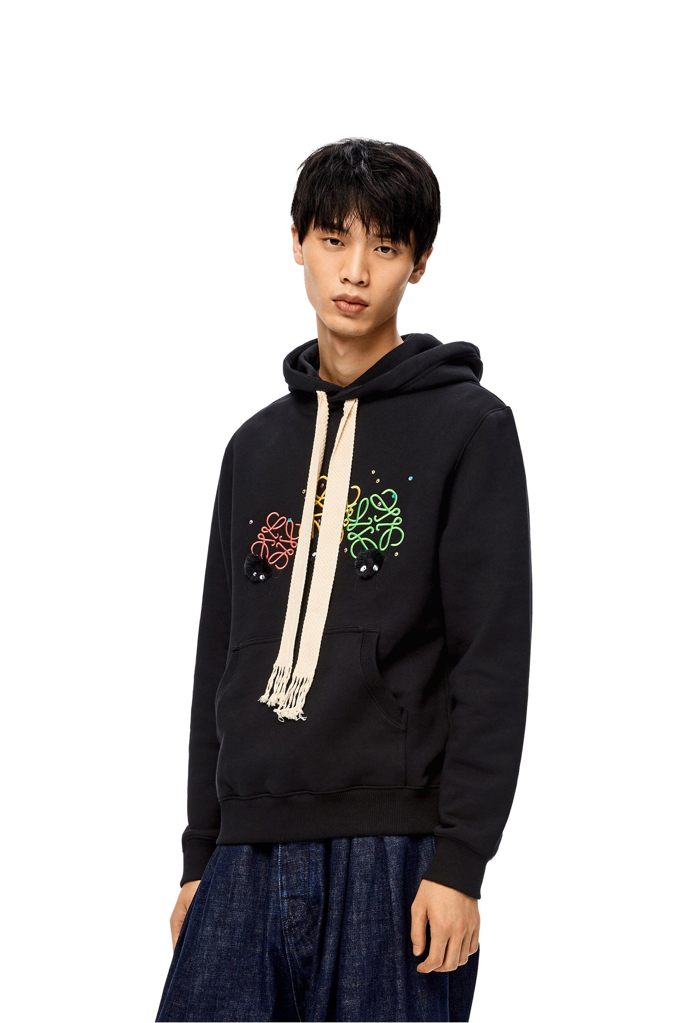 新作☆LOEWE☆ススワタリアナグラムフーディー☆コットン ジブリ 新作☆LOEWE☆ススワタリアナグラムフーディー☆コットン ジブリ