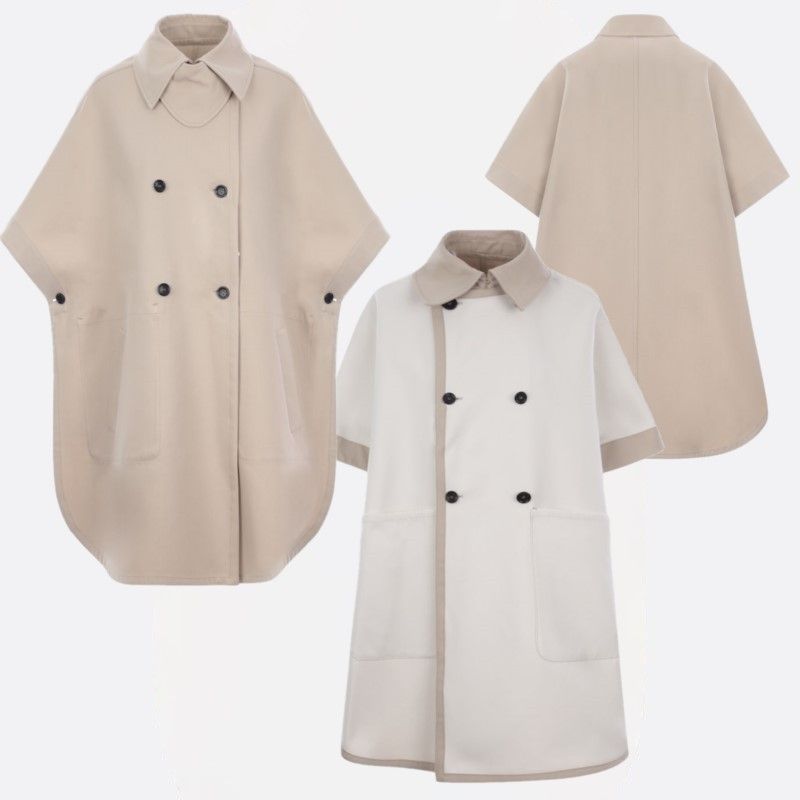 ★Max Mara☆ セダンリバーシブル ギャバジンケープ 関税送料込 ★Max Mara☆ セダンリバーシブル ギャバジンケープ 関税送料込