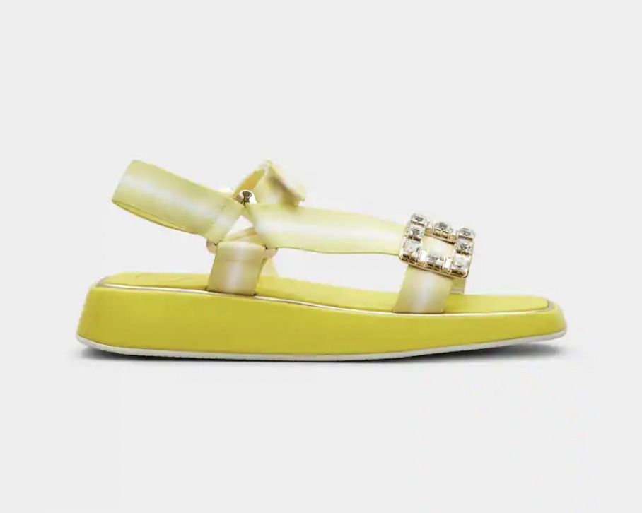 ☆RogerVivier☆Vivier Slide Trekkyストラスバックルサンダル (Roger ☆RogerVivier☆Vivier Slide Trekkyストラスバックルサンダル (Roger