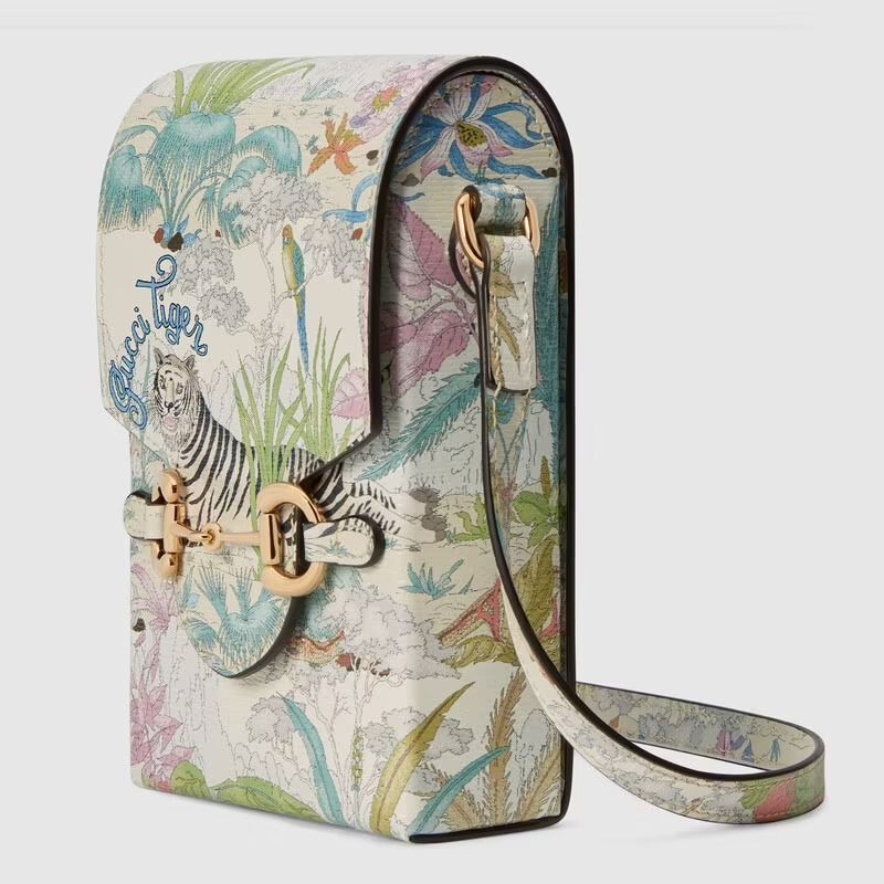GUCCI TIGER> 直営店 ホースビット1955 ミニバッグ (GUCCI/ショルダー ...