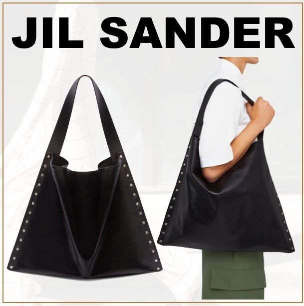 直営店【JIL SANDER】リベットボーダー トートバッグ (Jil Sander ...