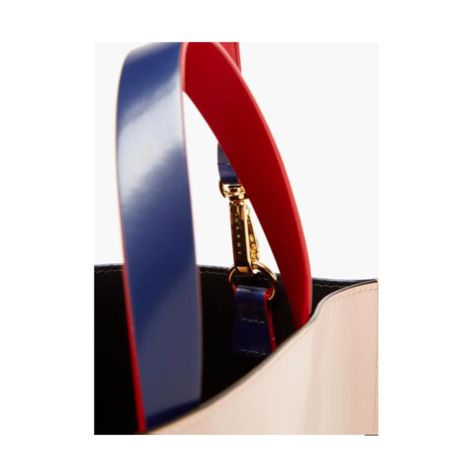 マルニ ムゼオ スモール タイガー レザートートバッグ (MARNI/トート マルニ ムゼオ スモール タイガー レザートートバッグ (MARNI/トート