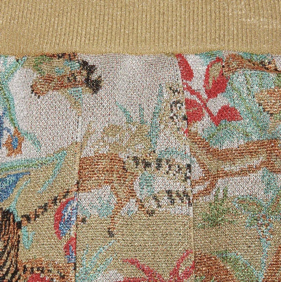 GUCCI Tiger ジャカード プリーツスカート フローラプリント (GUCCI ...
