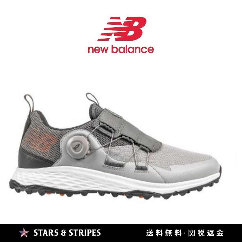NEW BALANCE】Fresh Foam PaceSL BOAメンズゴルフシューズGrey (New ...