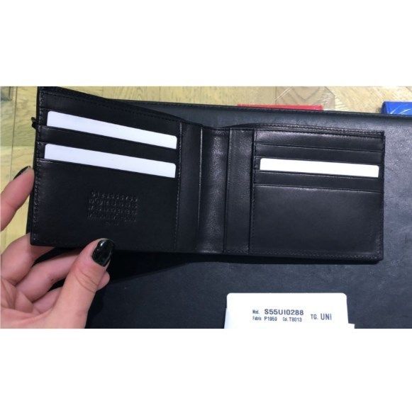 マルジェラ直営店◇二つ折り財布◇カーフスキン◇4ステッチ (Maison ...
