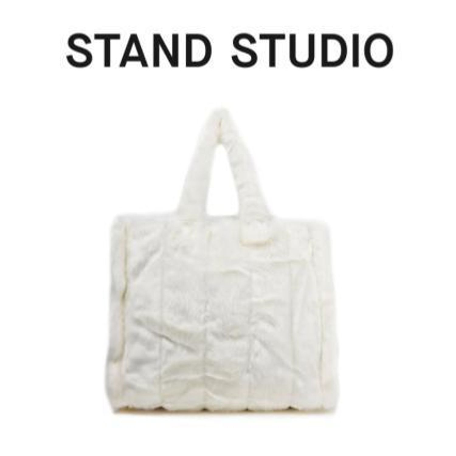 Stand Studio Lola フェイクファー トートバッグ Stand Studio トートバッグ Buyma