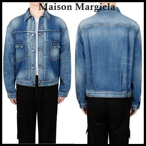 ☆MaisonMargiela☆デニム ジャケット 正規品 (Maison Margiela/デニム を安く買 MAISON マルジェラ デニムジャケット MARGIELA Gジャン/デニムジャケット