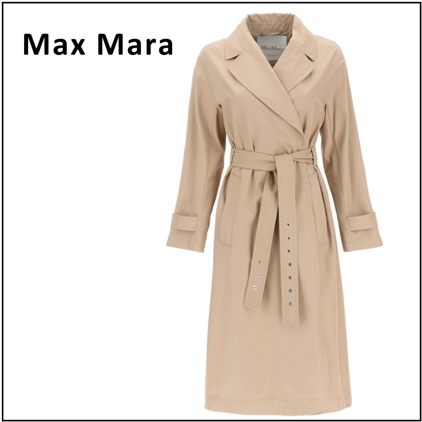 Max Mara マックスマーラ The Cube トレンチ コート ベージュ