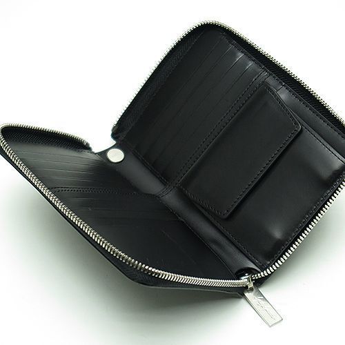 Yohji Yamamoto 2022SS 上質レザージップアップウォレット Yohji Yamamoto 2022SS 上質レザージップアップウォレット
