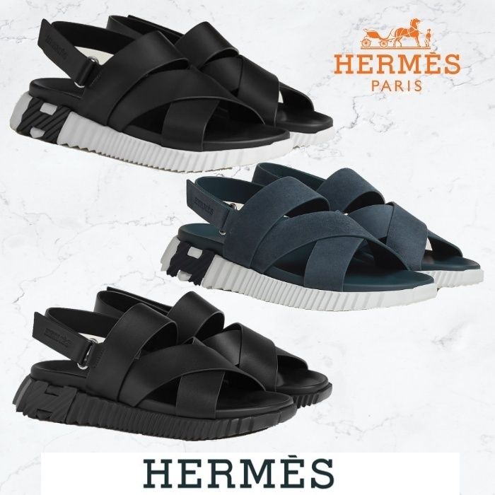 ≪人気☆≫エルメス メンズ サンダル エレクトリック H (HERMES 株式会社カプコン HERMES/サンダル サンダル