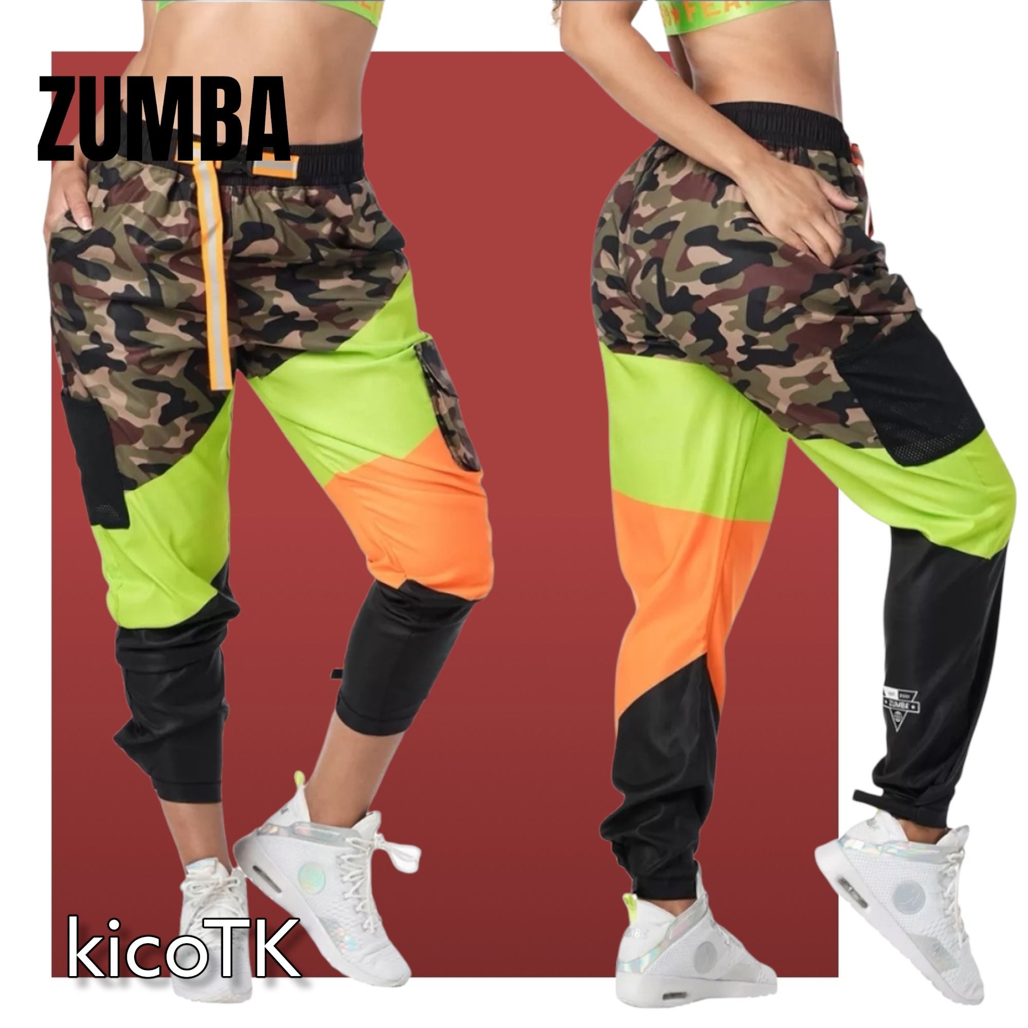メーカー直売】 ZUMBA カーゴパンツ - その他フィットネスウエア