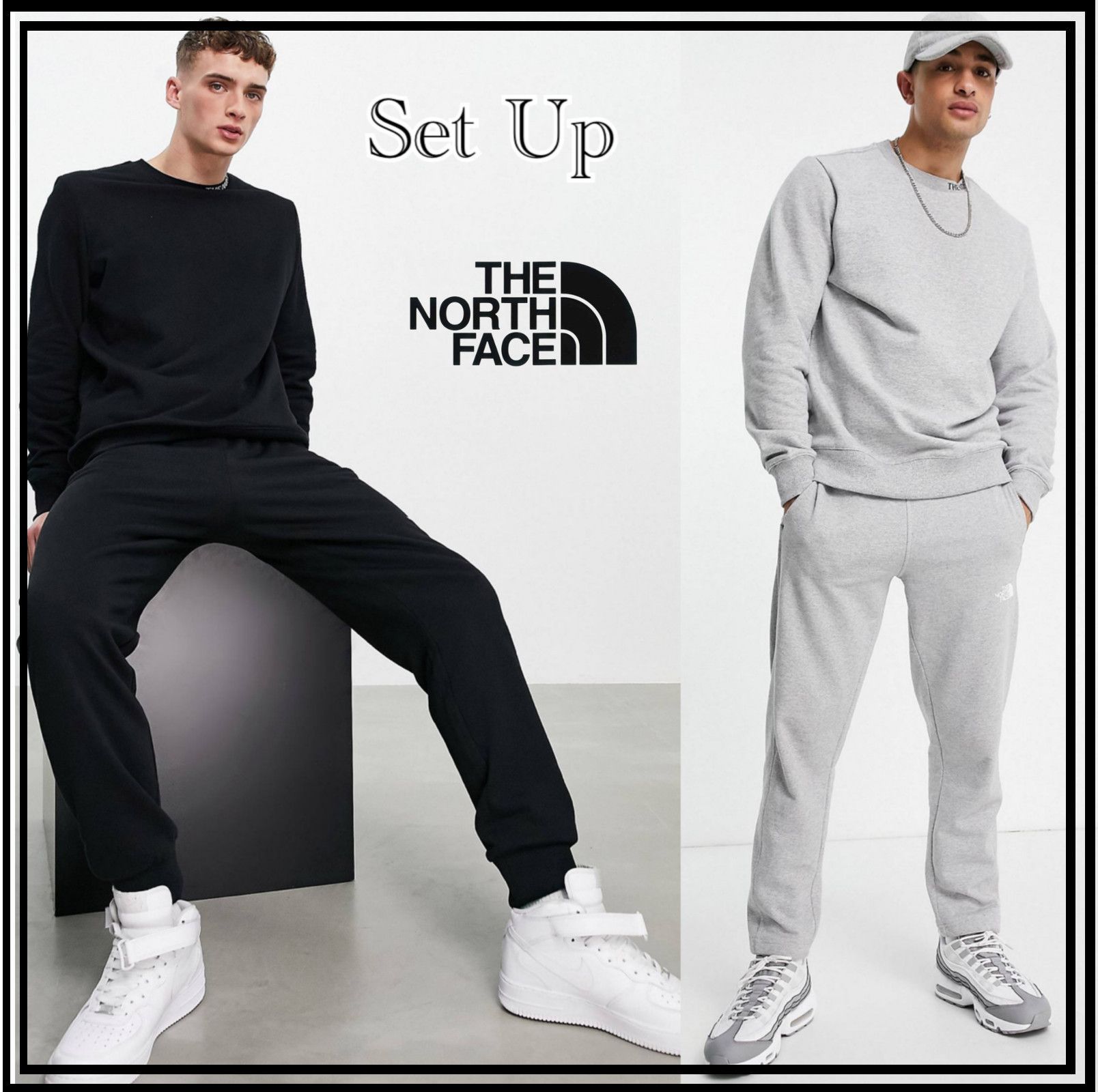 The North Face】Zumu ロゴ スウェット&ジョガーパンツセット (THE The North Face】Zumu ロゴ スウェット&ジョガーパンツセット (THE