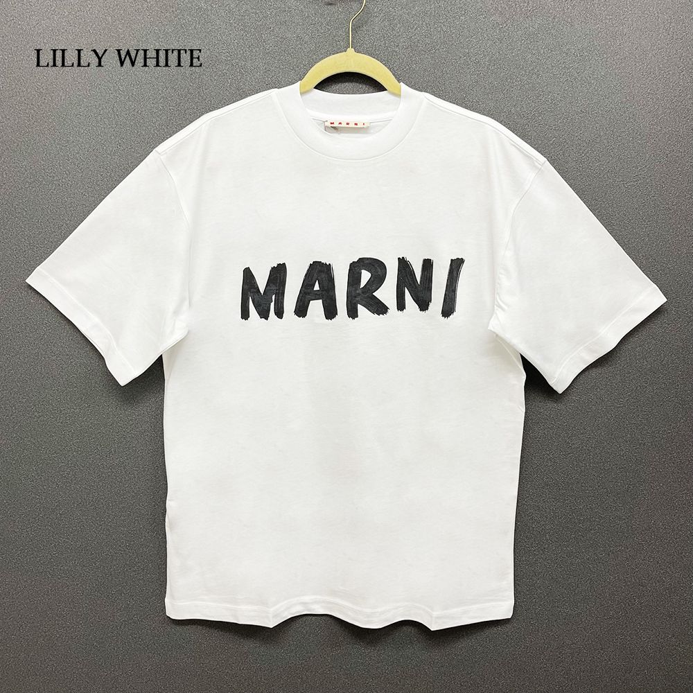 【国内即発】MARNI レタリング ロゴTシャツ 【国内即発】MARNI レタリング ロゴTシャツ