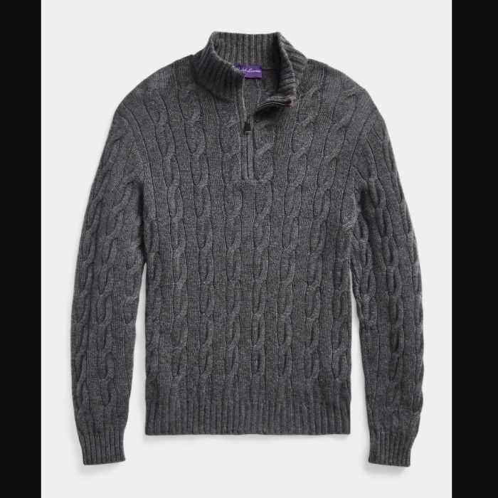 22SS新作】Ralph Lauren Purple Label カシミヤ セーター 上品 (RALPH 22SS新作】Ralph Lauren Purple Label カシミヤ セーター 上品 (RALPH