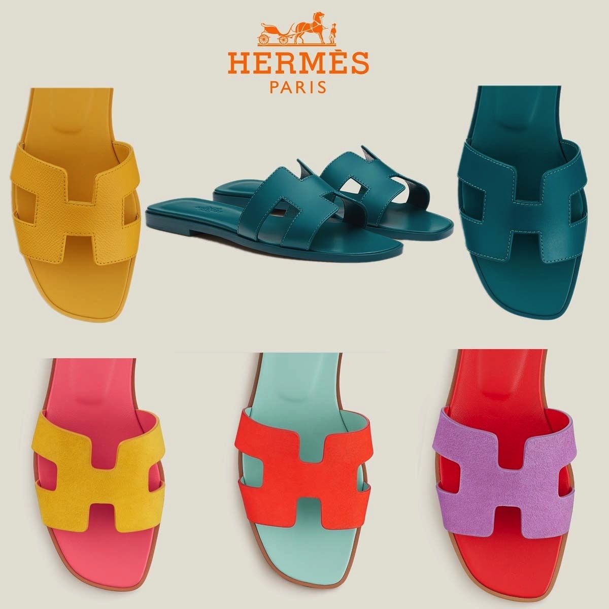 HERMES エルメス 2022春夏 新色 サンダル オラン Oran (HERMES HERMES エルメス 2022春夏 新色 サンダル オラン Oran (HERMES