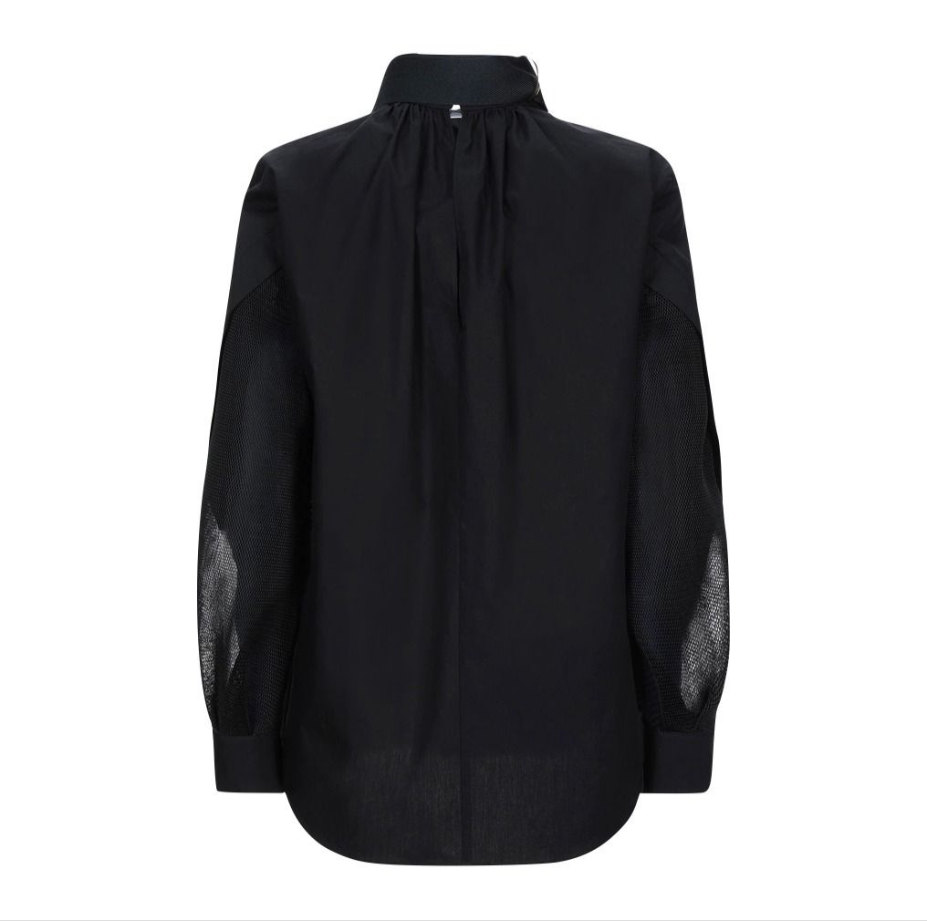 VIPセール☆FENDI☆ハイネック ブラウス ベルトループ ブラック (FENDI