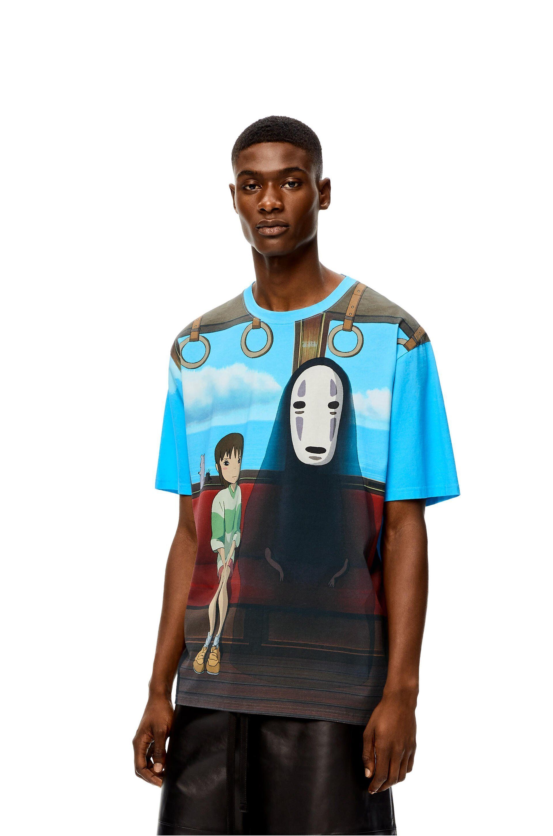 LOEWE♠コラボ商品!特大カオナシコットンTシャツ LOEWE♠コラボ商品!特大カオナシコットンTシャツ