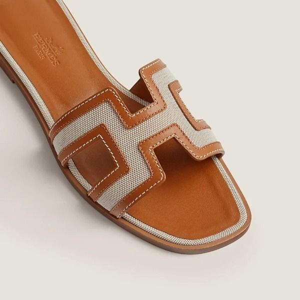 完売前に】エルメス HERMES サンダル 《オラン》キャンバス (HERMES 完売前に】エルメス HERMES サンダル 《オラン》キャンバス (HERMES