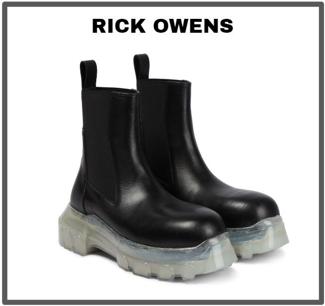 rick owens トラクターブーツリックのトラクターブーツです - ブーツ