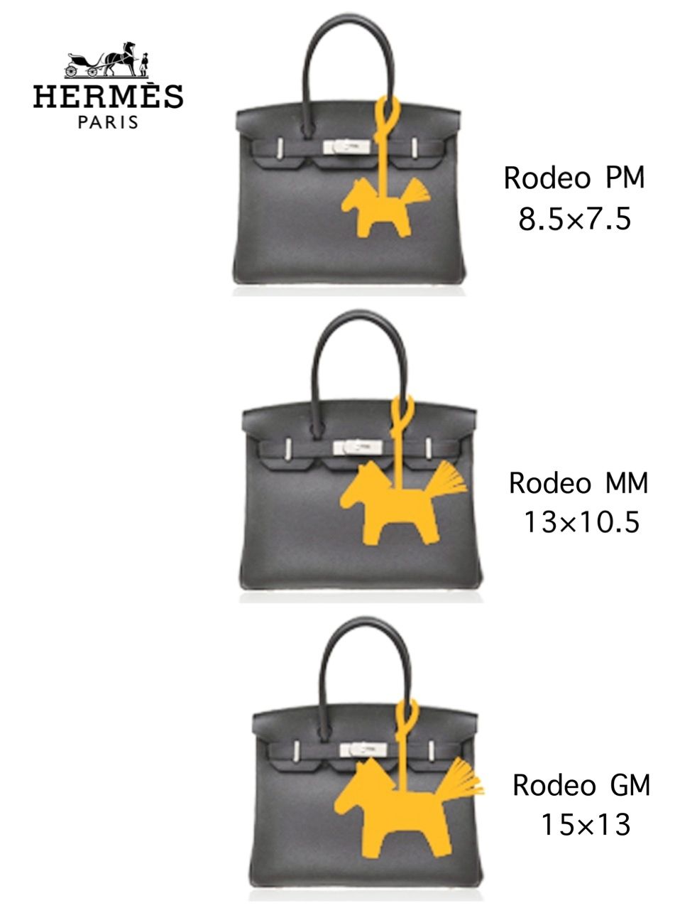 新作☆新色 HERMES エルメス ペガサス チャーム ロデオ PM (HERMES