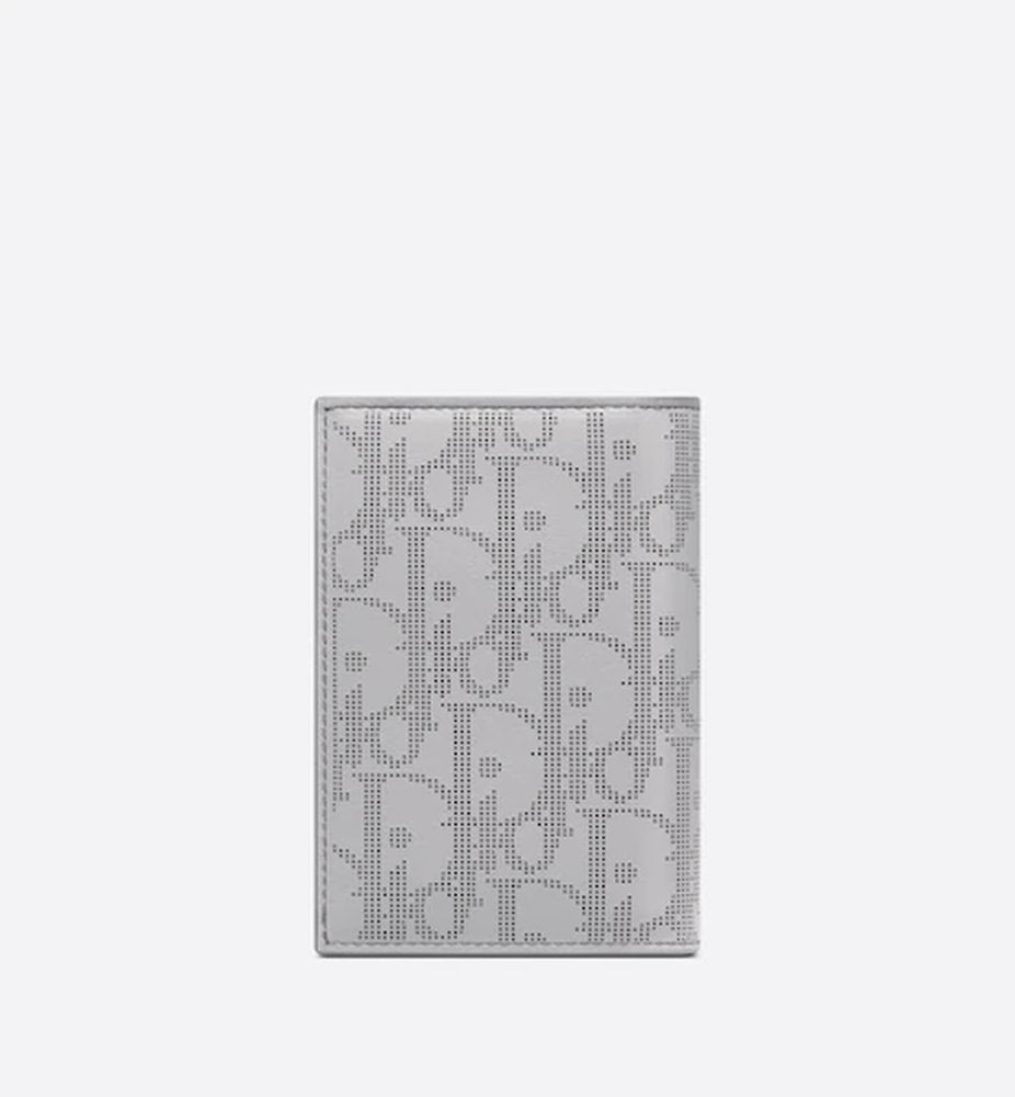 22SS【Dior】PORTE-CARTES A DEUX VOLETS メンズ カードホルダー (Dior ...