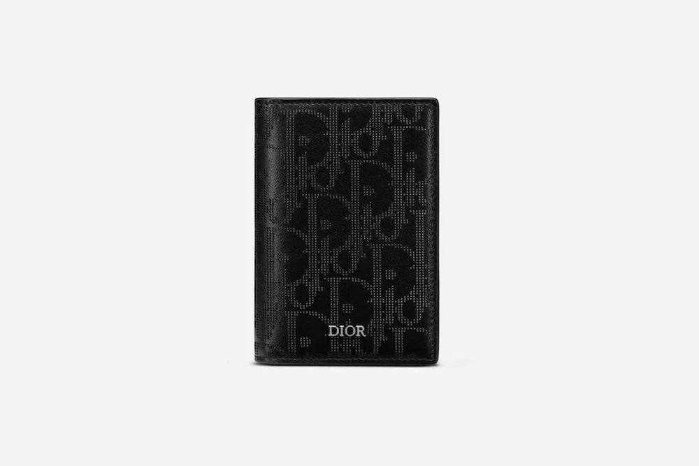 22SS【Dior】PORTE-CARTES A DEUX VOLETS メンズ カードホルダー (Dior ...