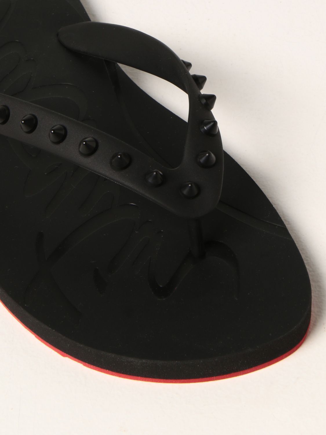 Christian Louboutin クリスチャンルブタン ビーチサンダル ロゴ Christian Louboutin クリスチャンルブタン ビーチサンダル ロゴ