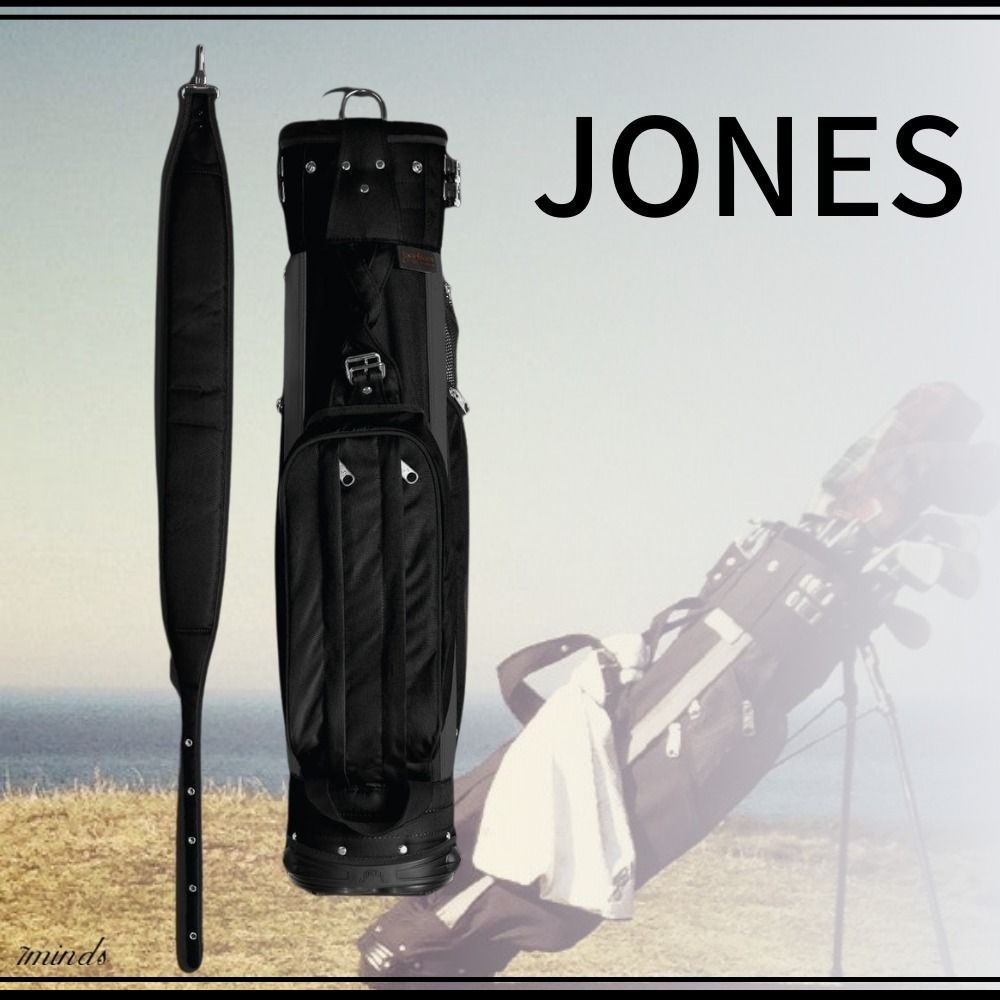 JONES ジョーンズ ゴルフ キャディ バッグ ロゴ スタンド (JONES