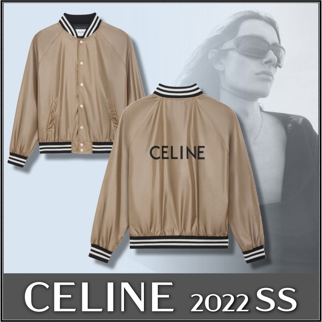 直営店【CELINE】CELINE テディブルゾン 軽量ナイロン メンズ (CELINE 直営店【CELINE】CELINE テディブルゾン 軽量ナイロン メンズ (CELINE