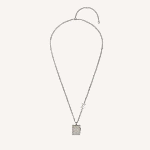 1〜3日で届く】Louis Vuitton☆LVロゴ モノグラム ペンダント (Louis 1〜3日で届く】Louis Vuitton☆LVロゴ モノグラム ペンダント (Louis