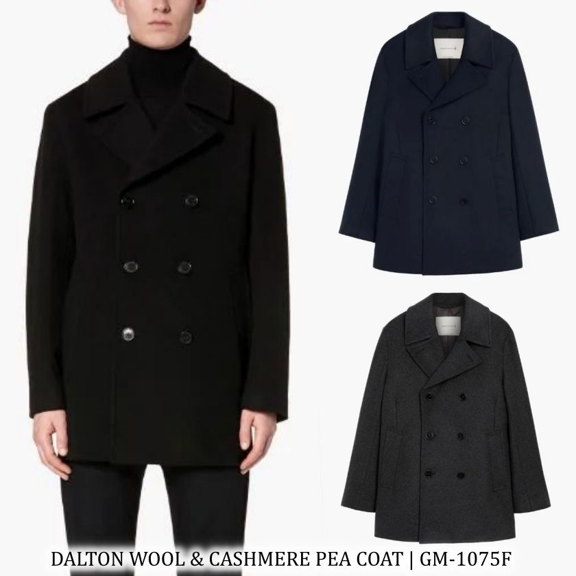 マッキントッシュ DALTON ウール カシミヤ ピーコート (MACKINTOSH ...