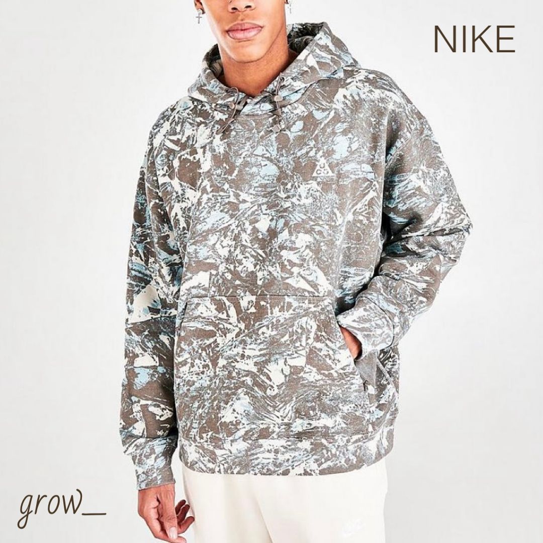 NIKE ACG THERMA-FIT フリース フード付 パーカー 送関込 (Nike 海外限定 NIKE パーカー ACG パーカー