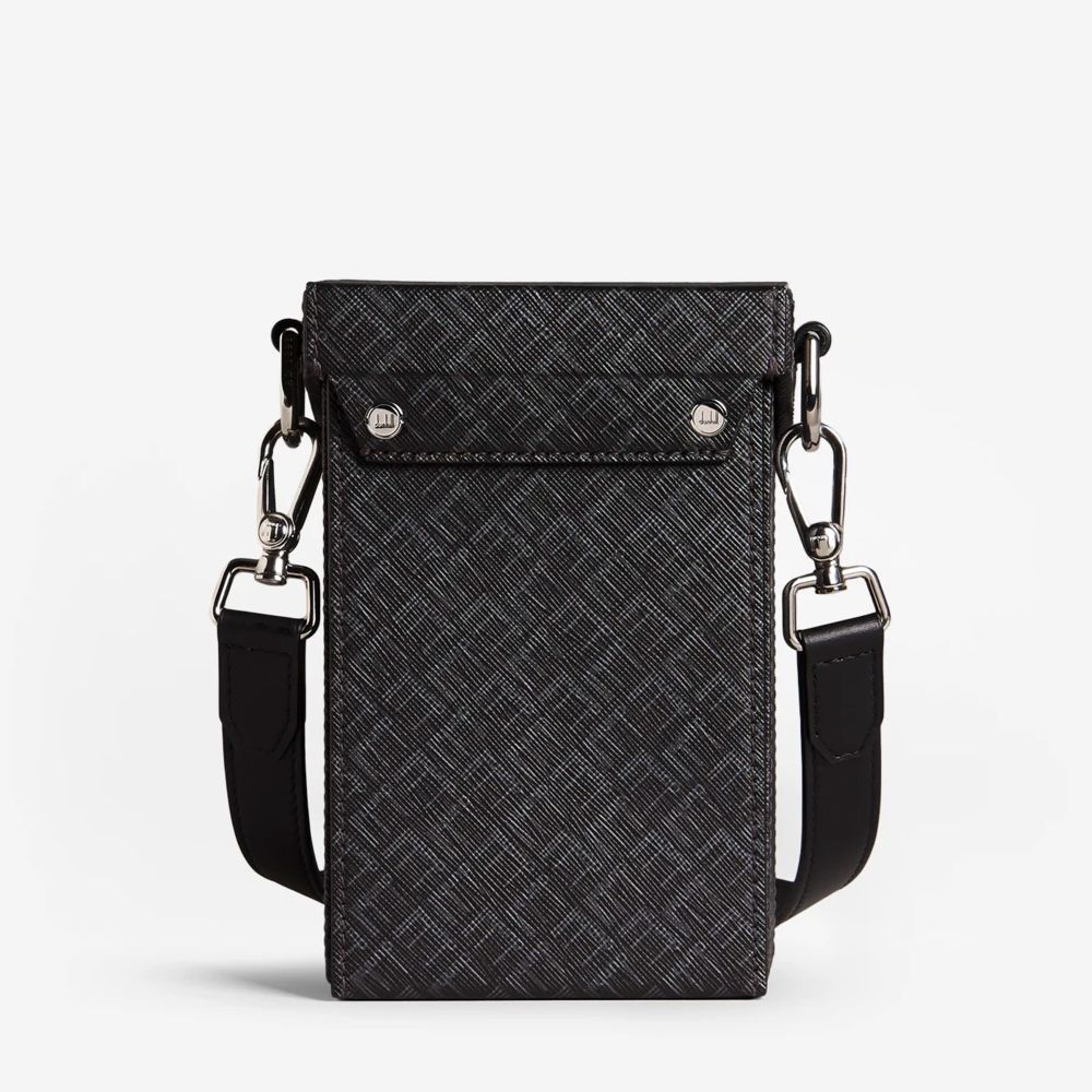 ダンヒル シグネチャー ロック バッグ コットン キャンバス (Dunhill ダンヒル シグネチャー ロック バッグ コットン キャンバス (Dunhill
