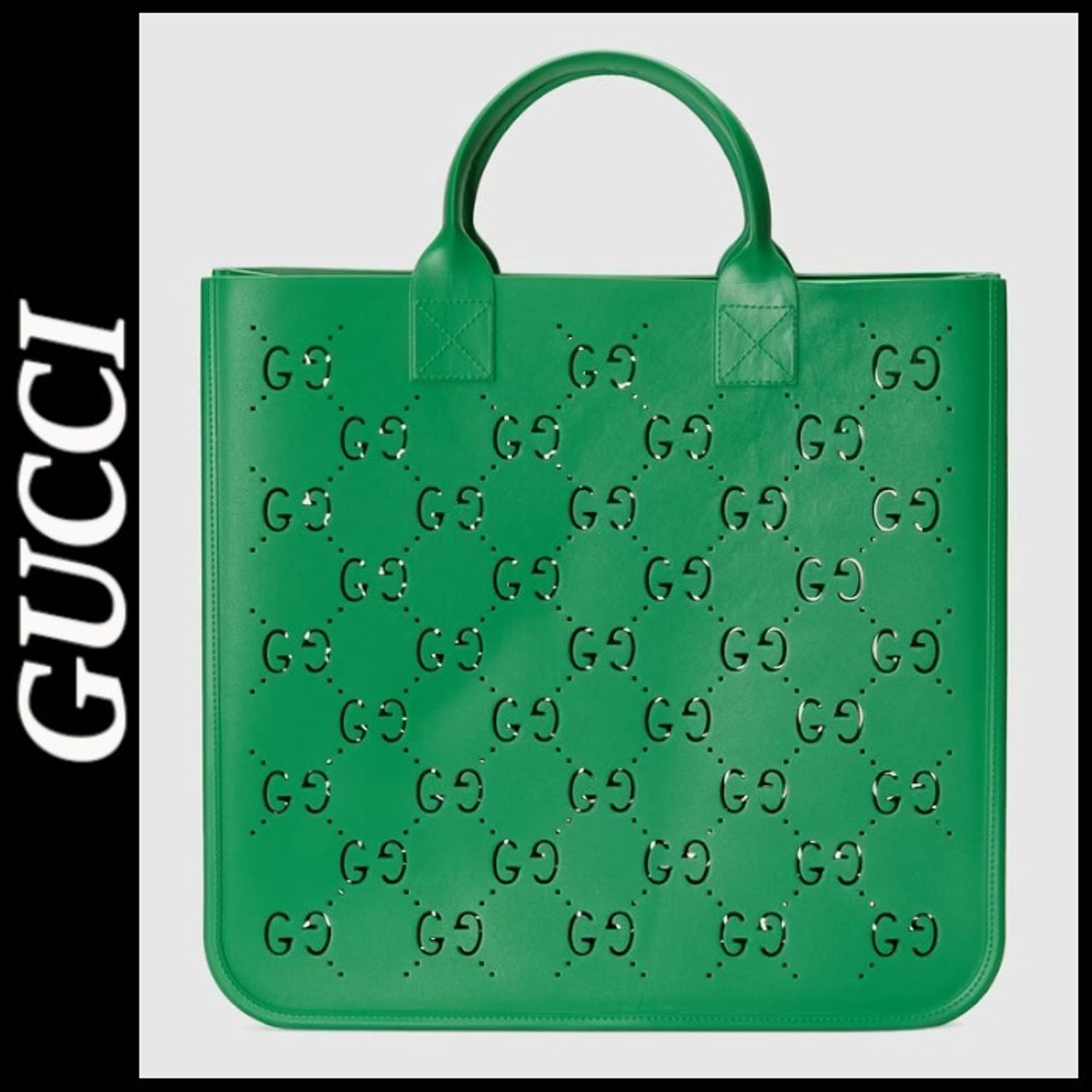 Gucci グッチ 新作 日本未入荷 キッズ バッグ Gg ラバー 緑 Gucci 子供用トート レッスンバッグ jfo00 3727 Buyma