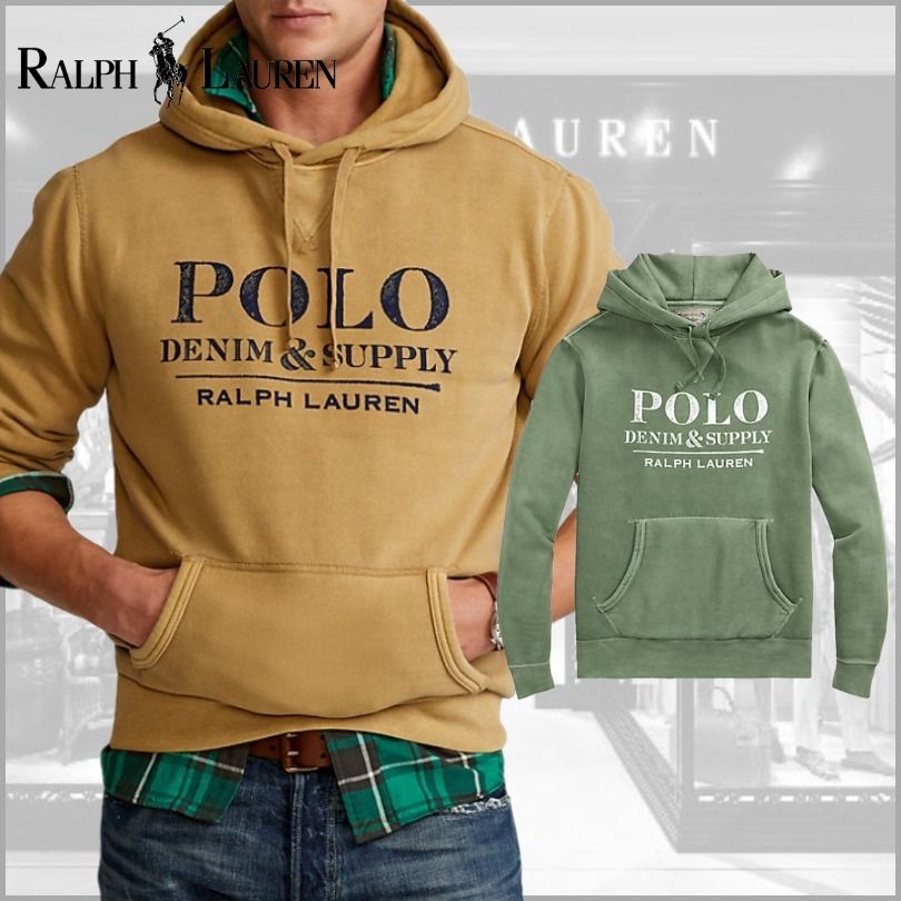 RALPH LAUREN◆フロントロゴ プルオーバー パーカー RALPH LAUREN◆フロントロゴ プルオーバー パーカー