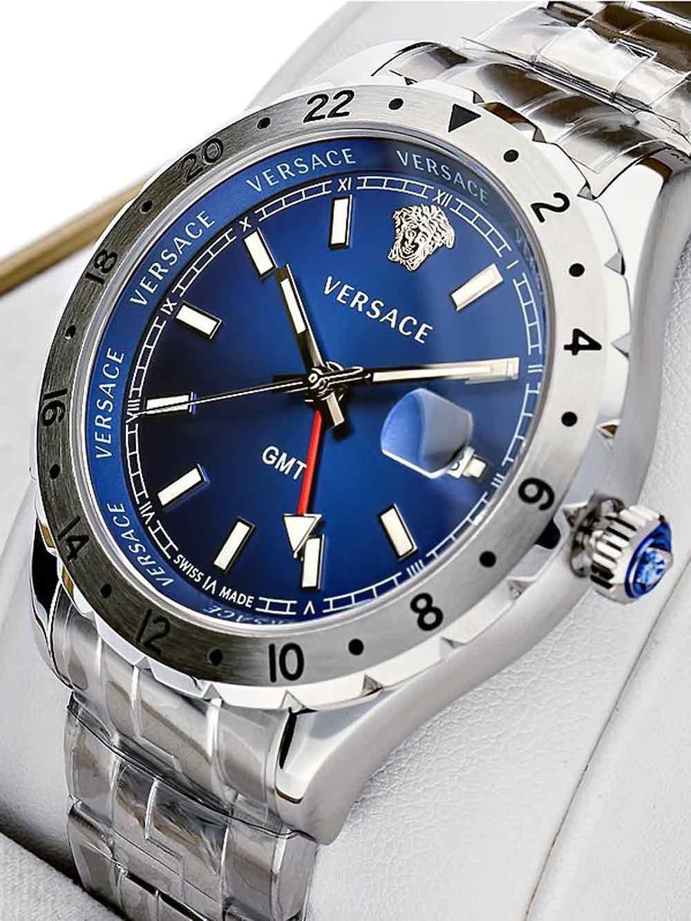 VERSACE】ヴェルサーチ Hellenyium GMT 42mm 5ATM (VERSACE/アナログ VERSACE】ヴェルサーチ Hellenyium GMT 42mm 5ATM (VERSACE/アナログ