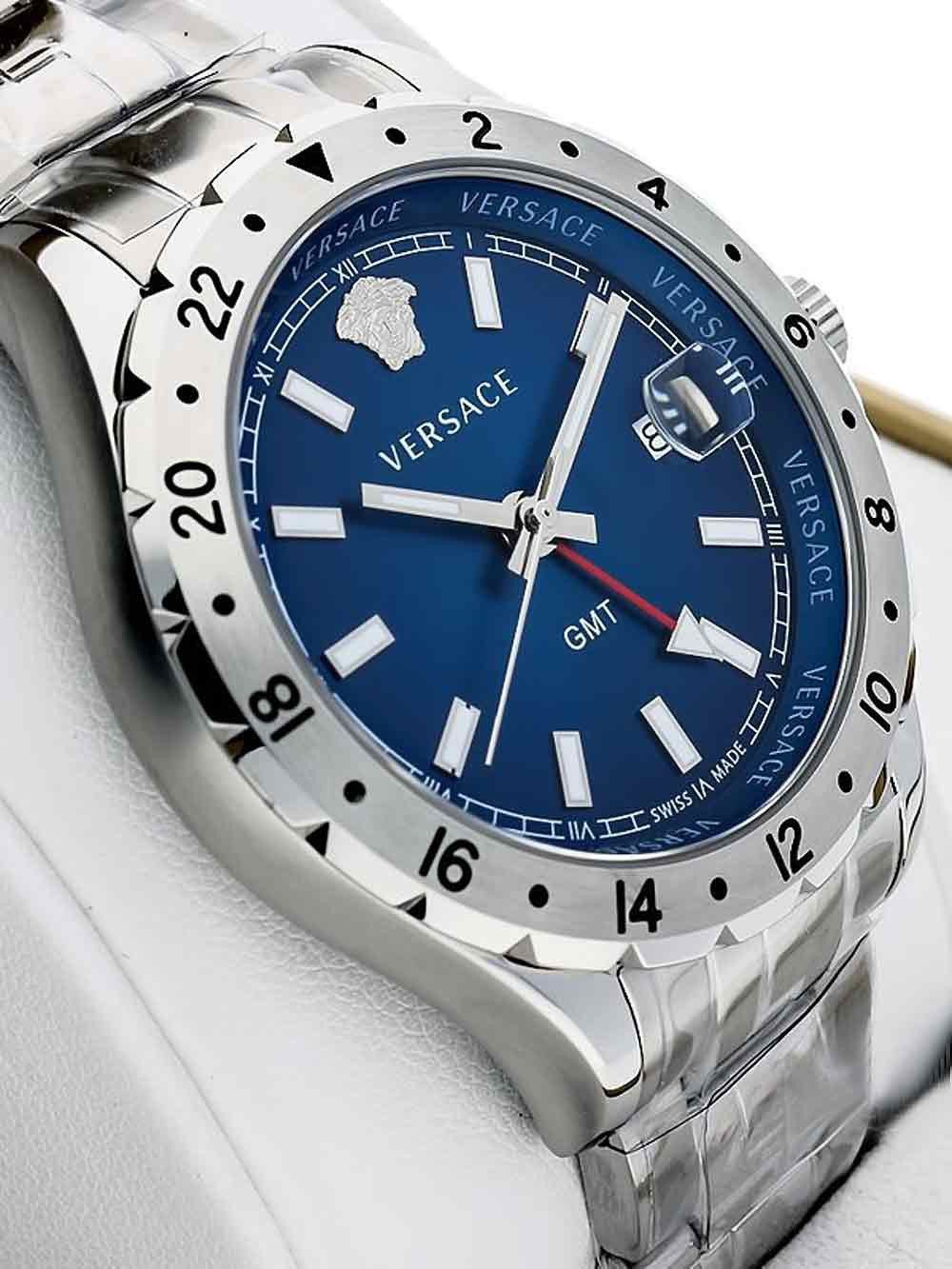VERSACE】ヴェルサーチ Hellenyium GMT 42mm 5ATM (VERSACE/アナログ VERSACE】ヴェルサーチ Hellenyium GMT 42mm 5ATM (VERSACE/アナログ