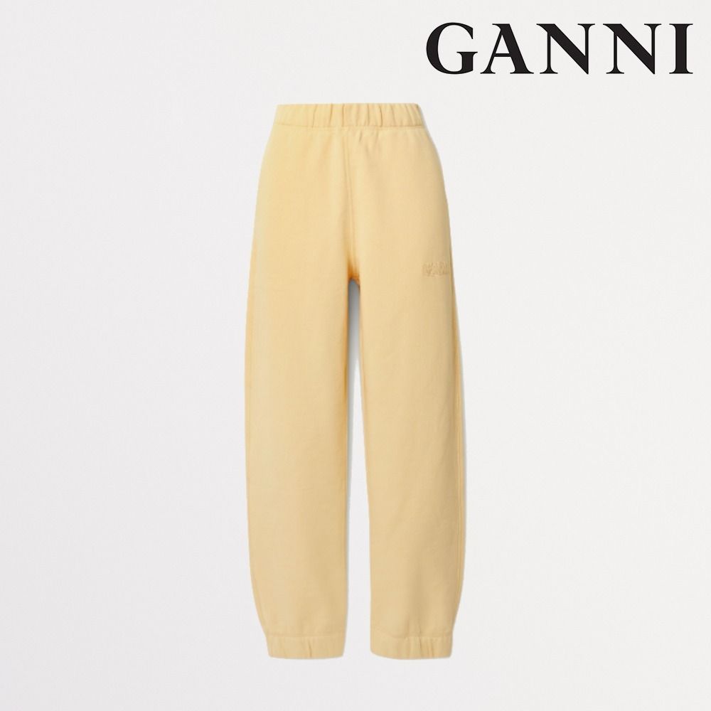 人気♪GANNI ソフトウェア スウェット パンツ Yellow (Ganni/パンツ オンライン激安 GANNI ジャージパンツ その他