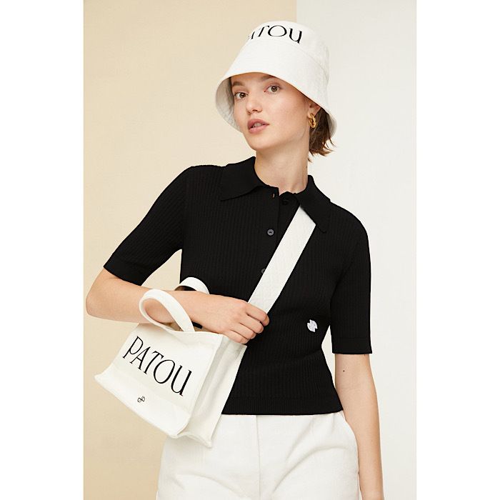 関税送料込【PATOU】オーガニックコットン ニットポロシャツ (PATOU ...