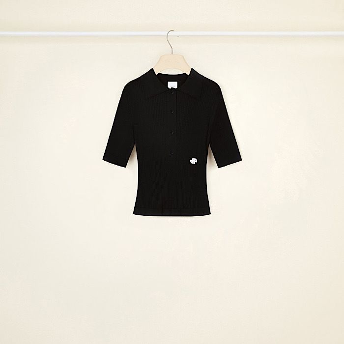 関税送料込【PATOU】オーガニックコットン ニットポロシャツ (PATOU ...