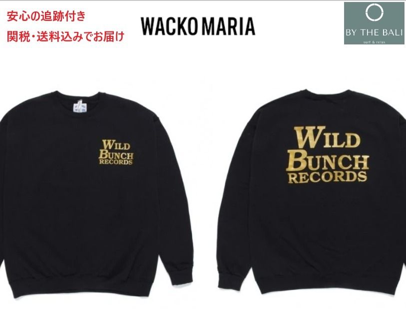WACKO MARIA】Wild Bunchクルーネックスウェット/追跡送料込み (WACKO