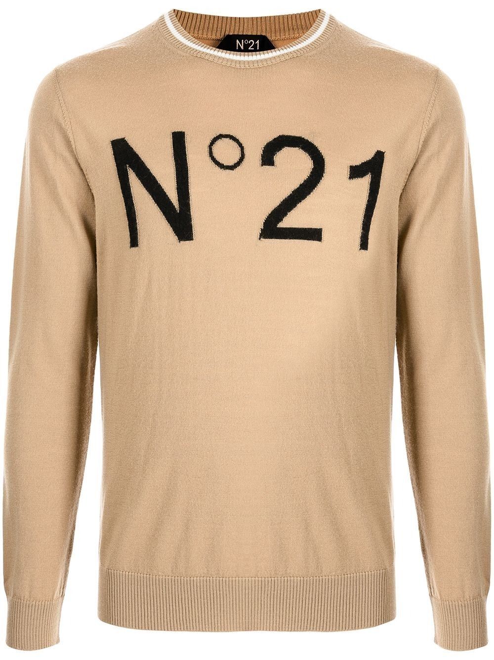 N°21】ヌメロ ヴェントゥーノロゴウール セーター (N21 numero ventuno N°21】ヌメロ ヴェントゥーノロゴウール セーター (N21 numero ventuno